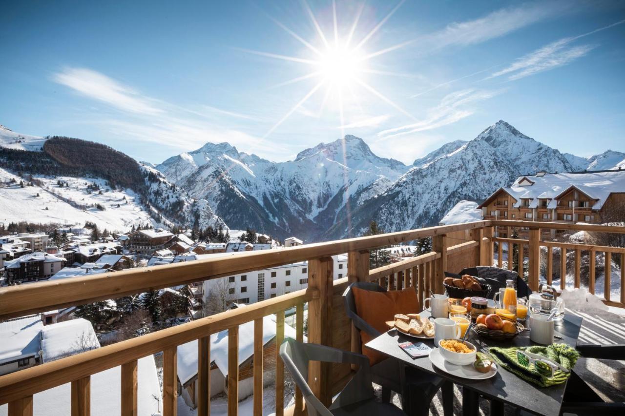 Residence Club Mmv Les Clarines Les Deux Alpes Exteriör bild